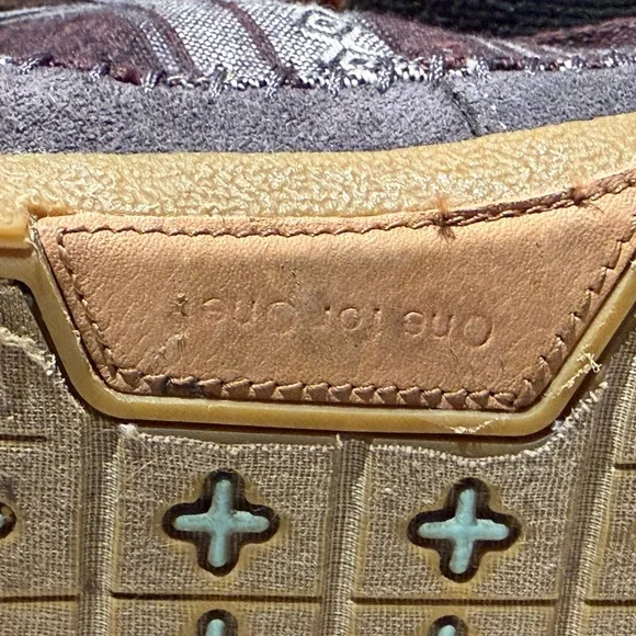 Toms Gray Suede & Red Multi Knit Fold-Over Boots - Picture 7 of 7